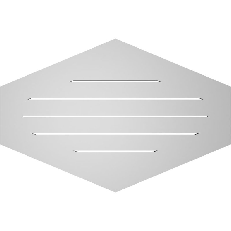 Pente verticale verticale en uréthane 5 pi, H 1 po x l 36 po x L 24 po