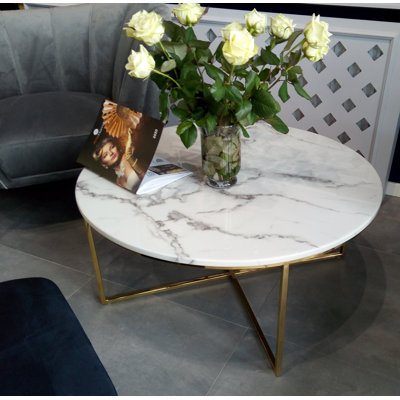 Lavonne Cross Legs Coffee Table