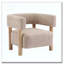 Fauteuil d'appoint rembourré Boucle-1940482523