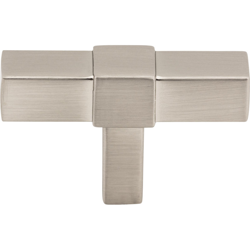 Zane Bar Knob, Satin Nickel