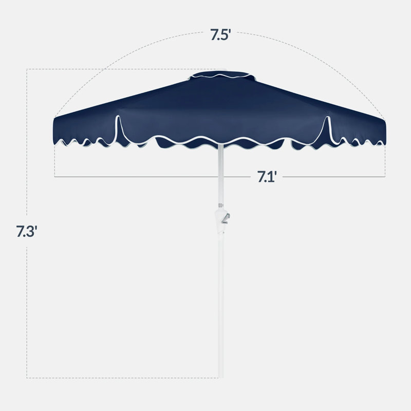 Parasol de marché, Marine