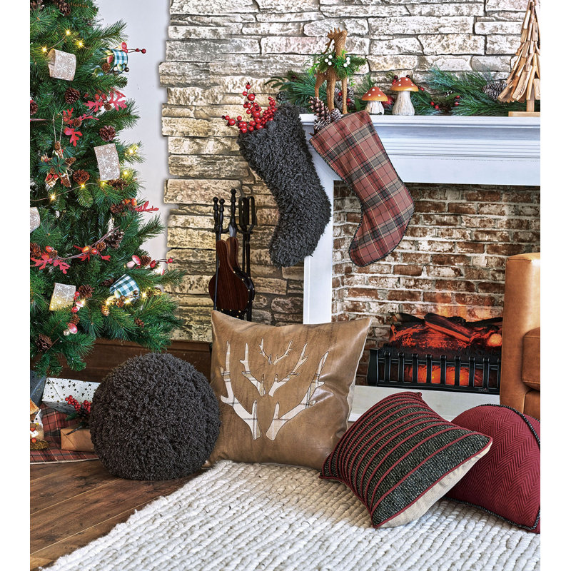 Lennox Circular Pillow Cover & Insert