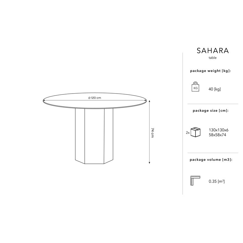 Jahkayla Round Dining Table, Natural