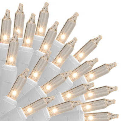  Guirlande de 33 lumières, 150 lumières, incandescentes, certifiées UL pour Noël et décoration