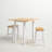 2 - Person Solid Wood Solid Wood Top Four Leg Dining Set