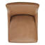 Tabouret de bar et de comptoir pivotant en cuir véritable Zahara Neri-117480004-129862410