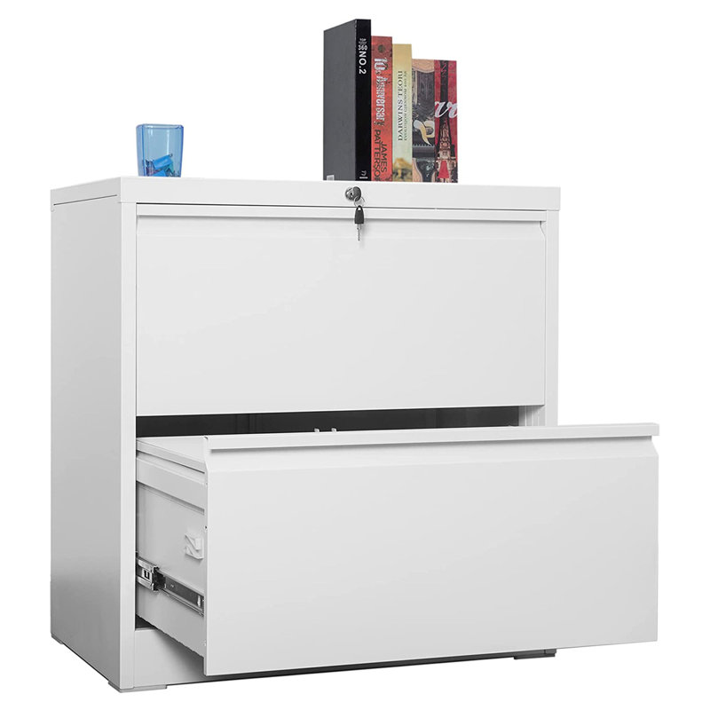 17.7'' Wide 2 -Drawer Steel File Cabinet