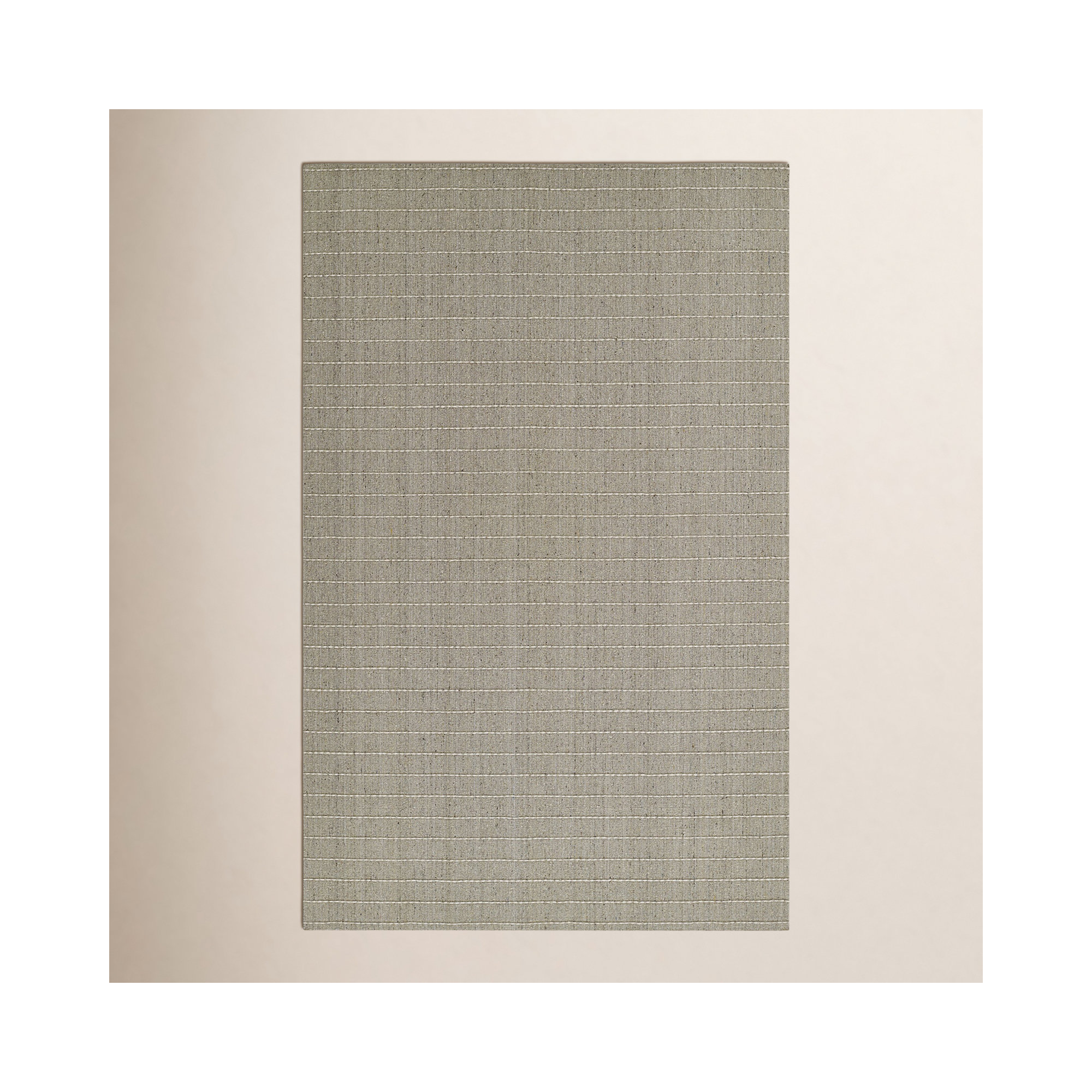 Amita Handmade Natural Rug, Rectangle 3'6" x 5'6"