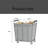 Washing Cart, 400L Rolling Laundry Sorting Cart - A Heavy-Duty Laundry Basket Storage Machine With Wheels Suitable For Households And Hotels-123040118