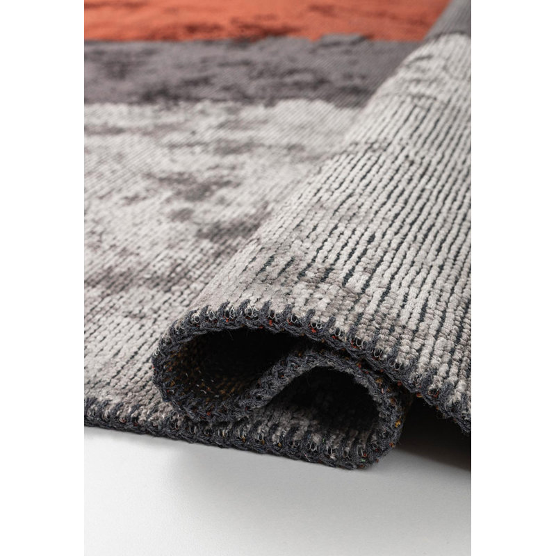 Rapture Abstract Area Rug, Rectangle 6'7" x 8'3"