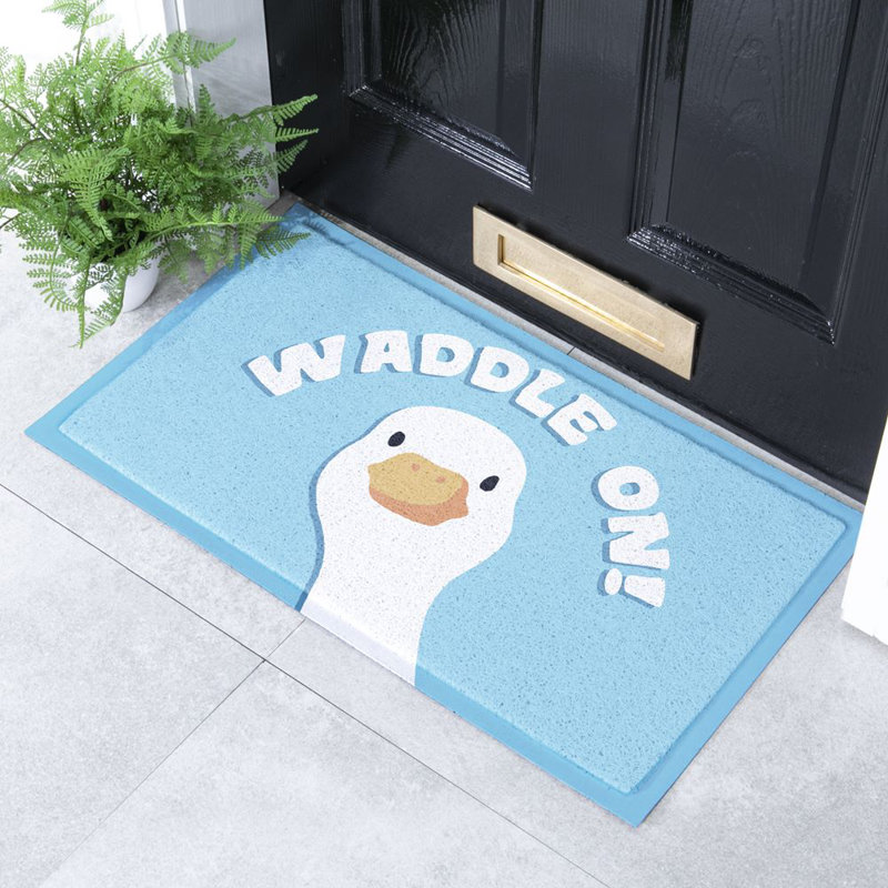 Non-Slip Animal Print Doormat