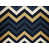 Gold/Navy Chevron