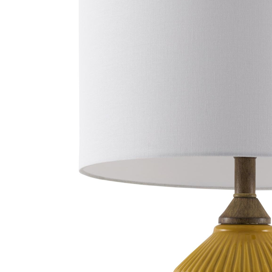 Teasley Ceramic Table Lamp, Yellow