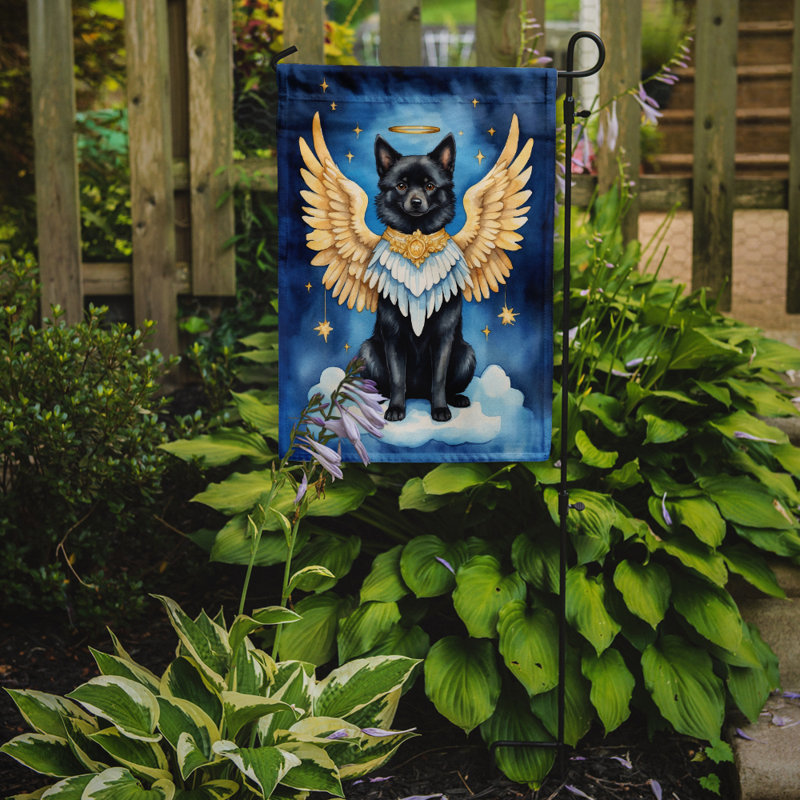 Drapeau Schipperke My Angel Garden