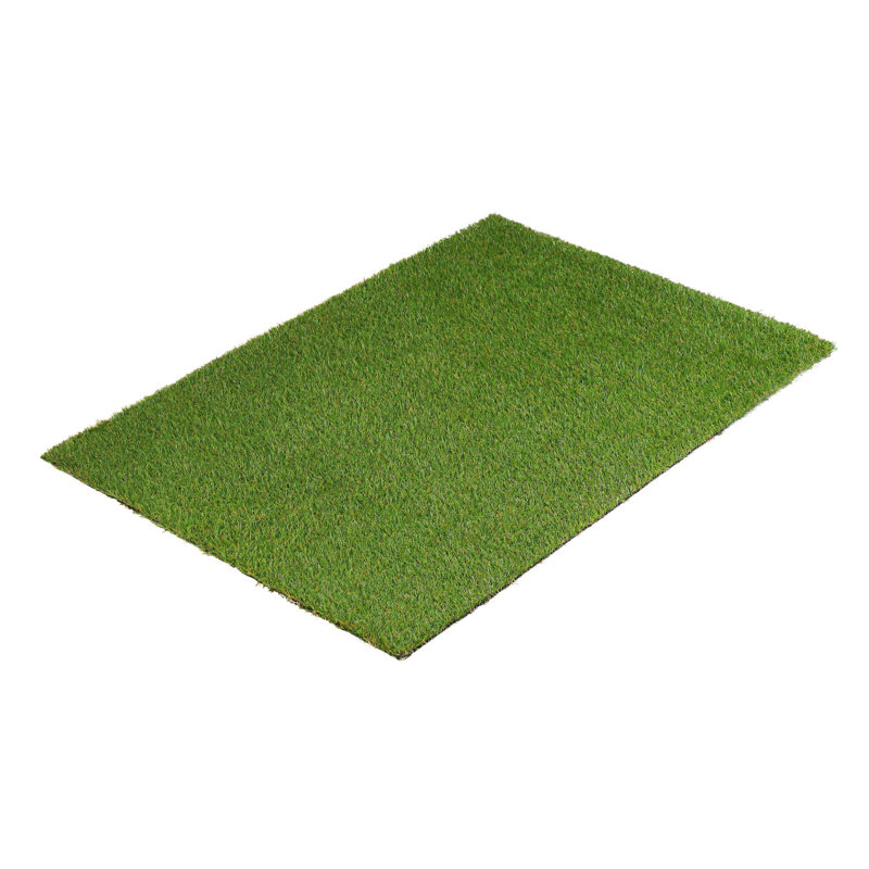 Realistic Artificial Grass Turf Indoor/Outdoor Area Rug, Rectangle 3' x 5'
