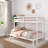 Standard Bunk Bed with Ladder on End-1731963500-1731963497