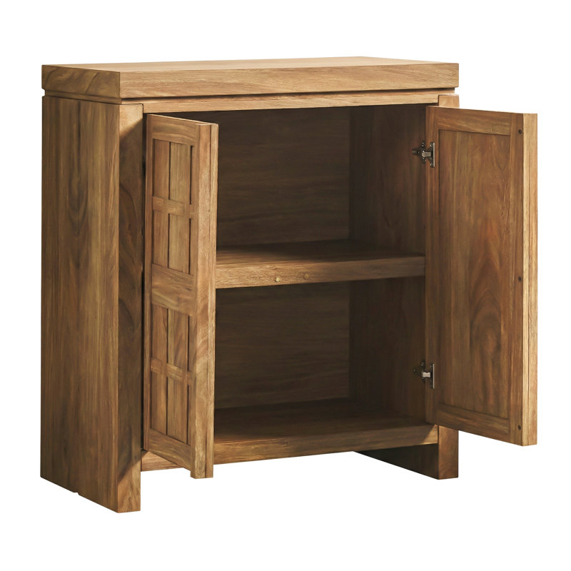 Buffet décoratif moderne Bateson, Chêne héritage