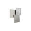 Cast Square Wall Tile, Silver Leaf, 3 - Piece Set