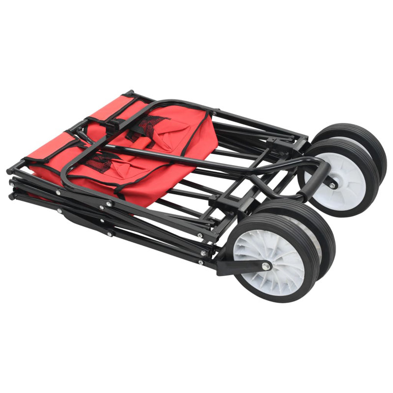 Chadwyck 92cm H x 52cm W x 118cm D 75kg Hand Truck Trolley, Red
