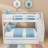 Full Over Full Wooden Bunk Bed With Twin Trundle And Staircase Storage-1925910533