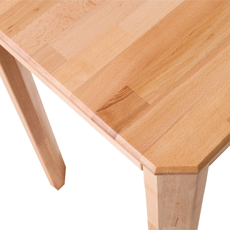 Schneck Solid Wood Dining Table, H75 x L75 x W50cm