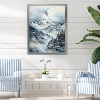Minimalisme Groenland, horizon I sur toile