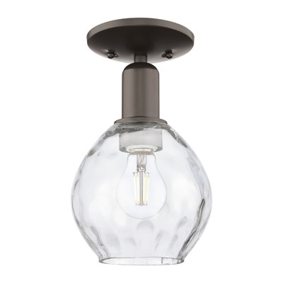 Plafonnier semi-encastré 1 lumière Pomeroy