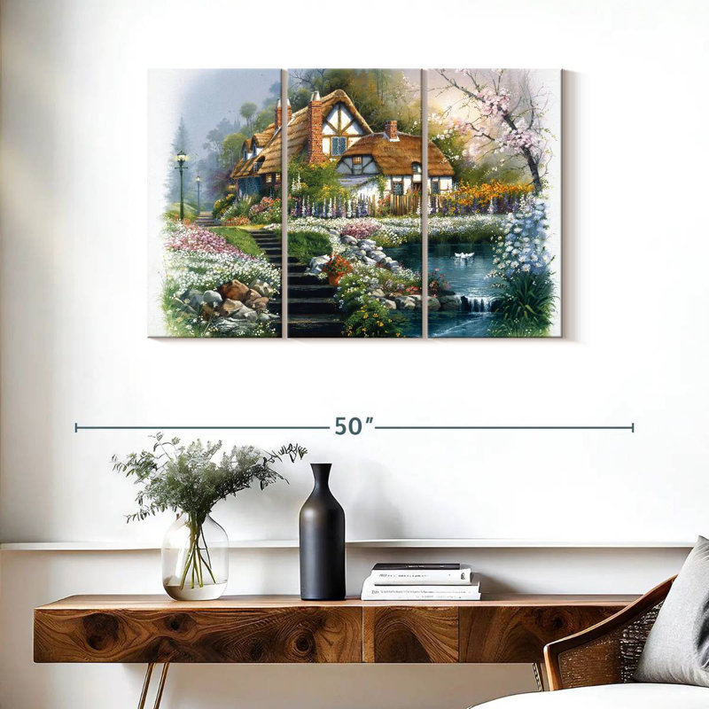 Lilie Cottage I, H 24 po x l 38 po