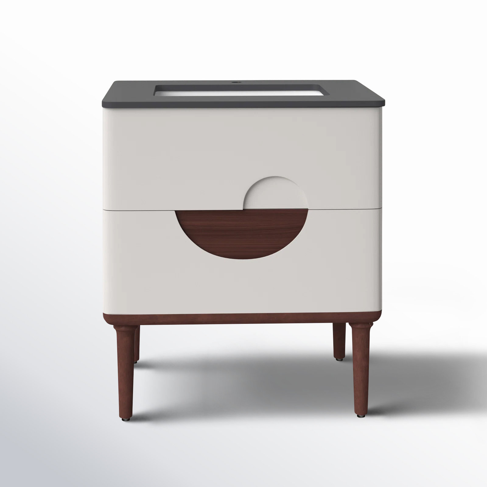 Kimber Single Bathroom Vanity Set, Beige