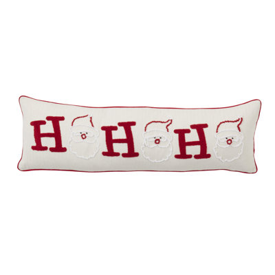 Ho Ho Ho Santa Throw Pillow Cover