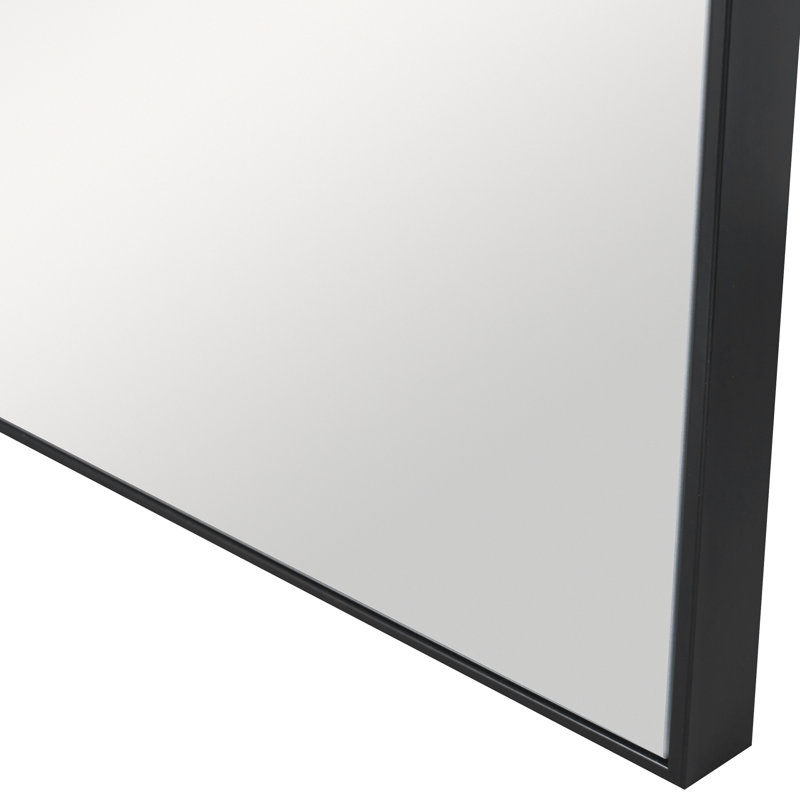 Miroir d'appoint Charlotta, Noir