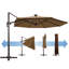 Parasol 11 'Deluxe Sunbrella-113729429