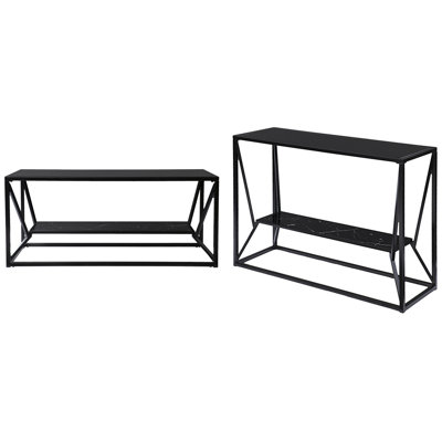Argall 2 Piece Living Room Table Set