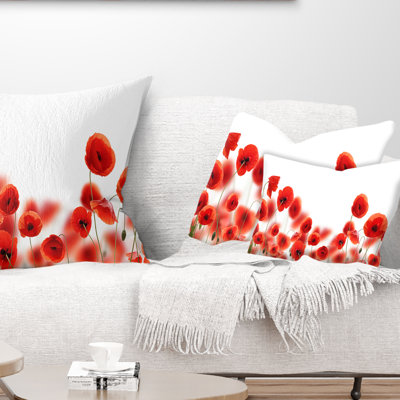 Coussin lombaire floral à fleurs