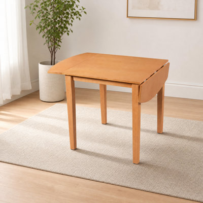 Table de salle à manger pour 2 à 4 personnes, table de cuisine en bois naturel à économie d'espace de 29 à 47 pouces
