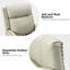 Fauteuil inclinable manuel berçant en cuir véritable Annarita (ensemble de 2)-1592149334