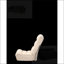 Fauteuil inclinable Lazy - réglable, peu encombrant pour le salon | Blanc | Profondeur de l'assise: 23,6