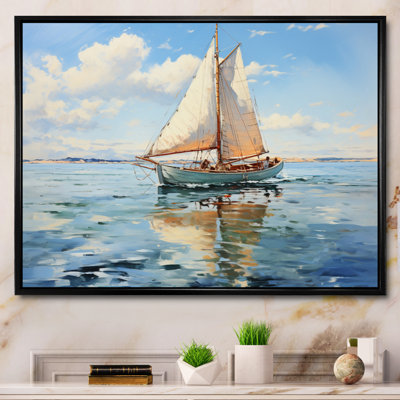 «Emmeloord Boat Whispering Breezes I», reproduction sur toile
