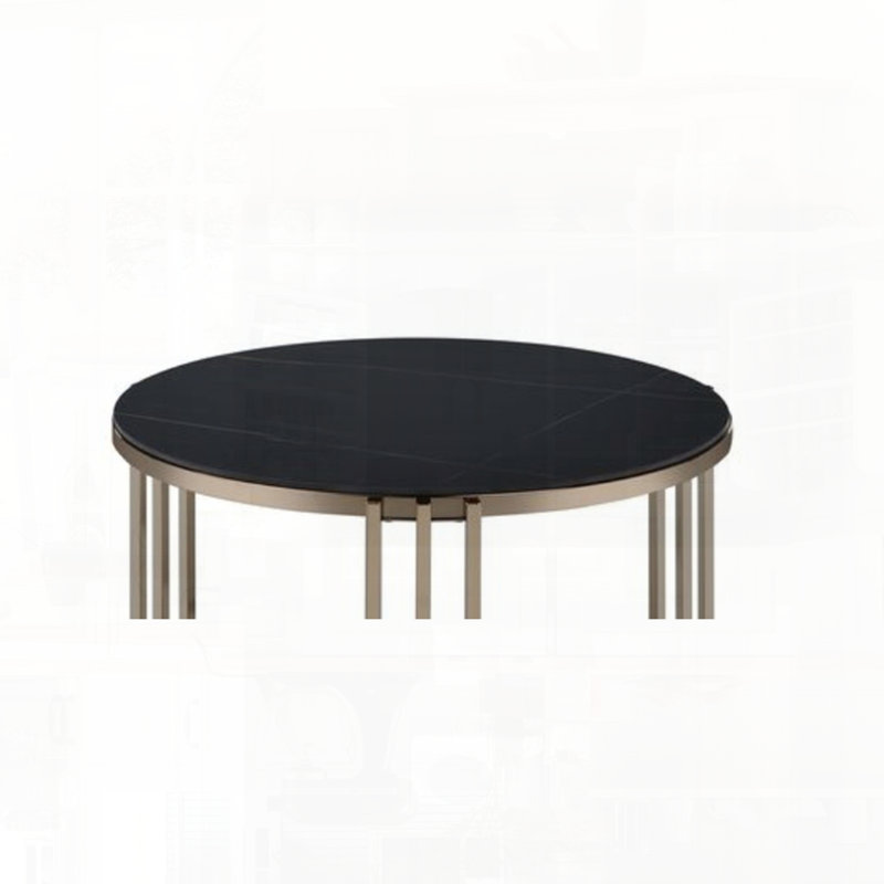Table de bout en pierre frittée