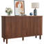 Buffet 59,74 "moderne rustique brun avec rangement