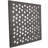 Wooden Handmade Inspired Coral Gray Wall Decor with Mirror Backing