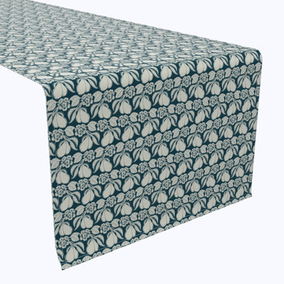 Table Runner, 100% Cotton, Floral 102