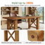 Solid Wood Computer Desk