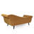 Calix 69'' Modern Contemporary Upholstered Chaise Lounge with Scroll Arms and Birch Wood Tapered Legs-738989479