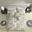 Luxurious Modern King Bedding Sets, Cotton Blend Comforter For Home