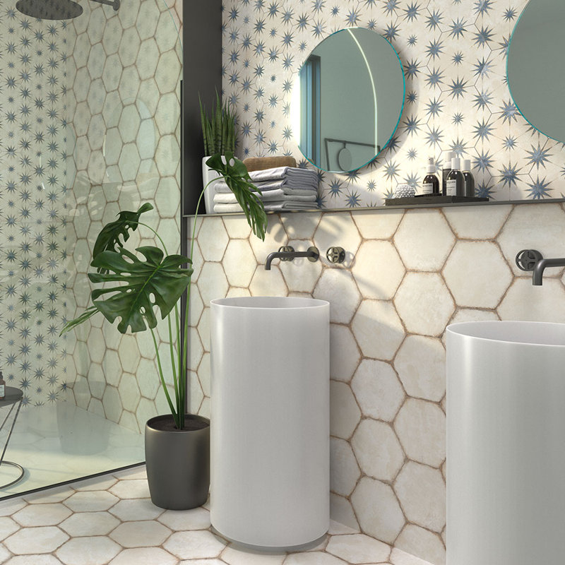 Odyssey Hexagon White