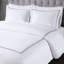 Édredon double / grand avec coton 500Tc et oreiller double brodé
