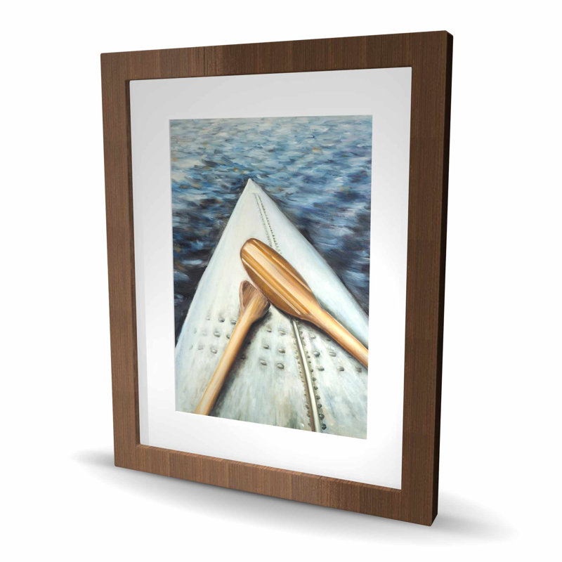«Canoe Adventure - Marine Room», reproduction encadrée