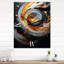 Horloge murale liquide-99636888