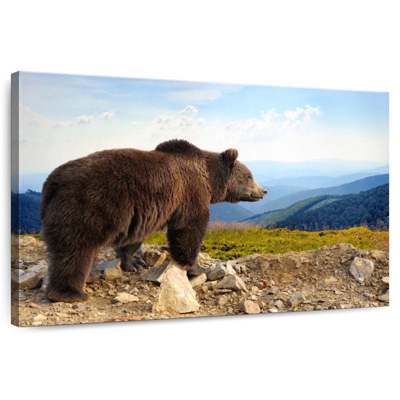Crowle Mountain Bear, 8" H x 12" W
